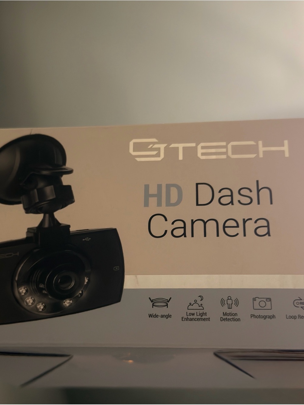 New in box- HD Dash Camera - Black